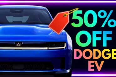 $29K 50% off Dodge Charger EV - Deal of the Century or a Tub of Lard?