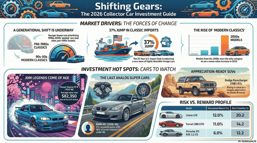Shifting Gears the 2026 Collector Car Investment Guide