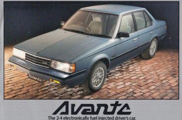 Toyota Corona Avante the official car of?