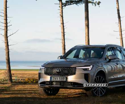 2025 Volvo XC90 Front Three Quarter TopSpeed