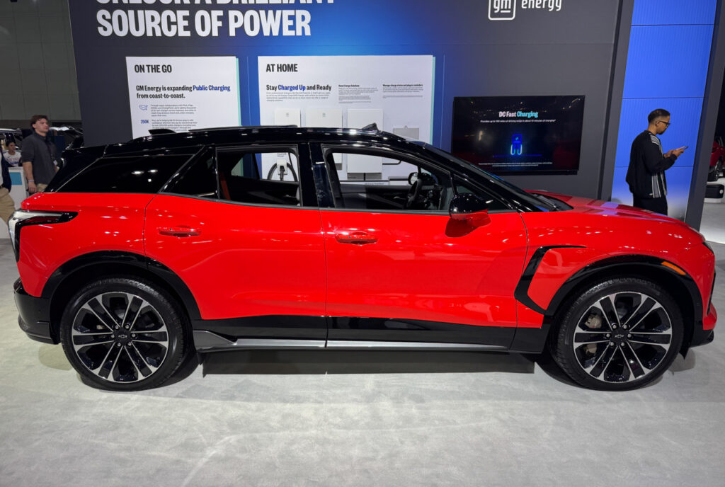 2026 Chevrolet Blazer EV SS side
