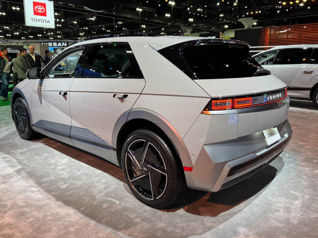 2026 Hyundai Ioniq 5 rear three quarters