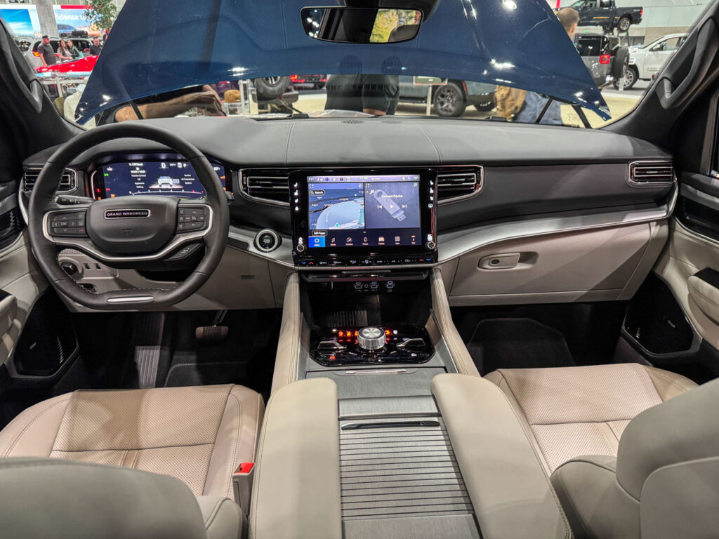 2026 Jeep Grand Wagoneer dashboard