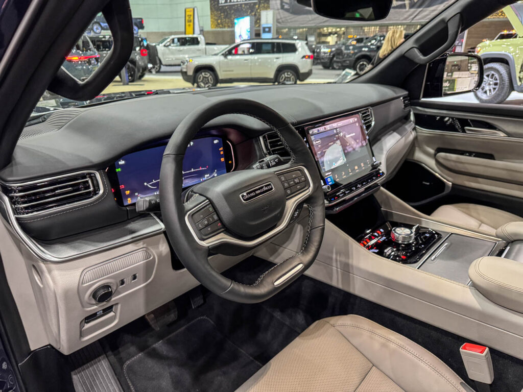 2026 Jeep Grand Wagoneer interior