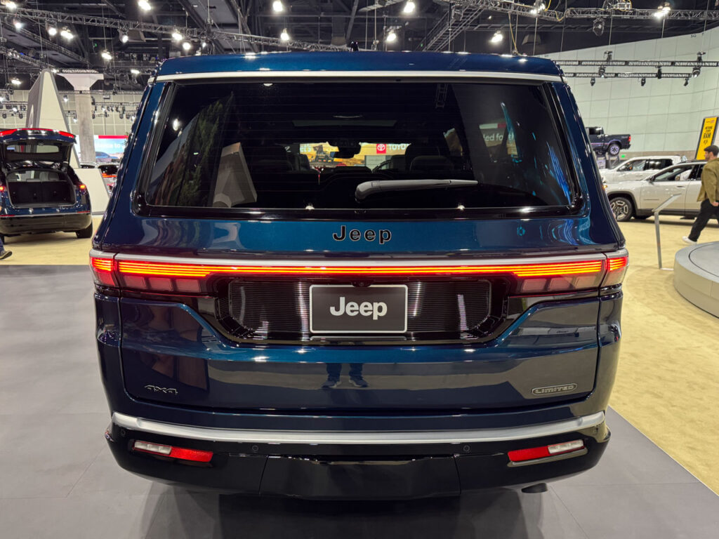 2026 Jeep Grand Wagoneer rear
