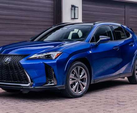 2026 Lexus UX 300h F-Sport Front 3/4 View