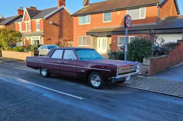 [Plymouth Fury] spotted in semi rural north west England