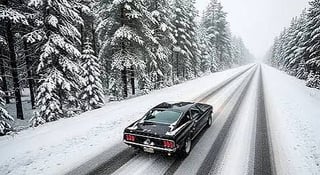 People who drive their classic car in the snow, Why?