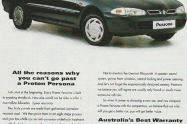 Proton Persona the official car of?