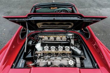 Updated and overhauled Dino 246 w/ a stroked Ferrari 328 V8