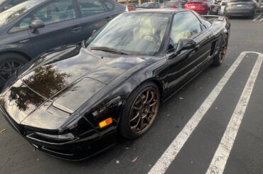Clean [NSX early 90s] spotted at Costco Almaden, surprised by how small it is compared to even a Prius next to it.