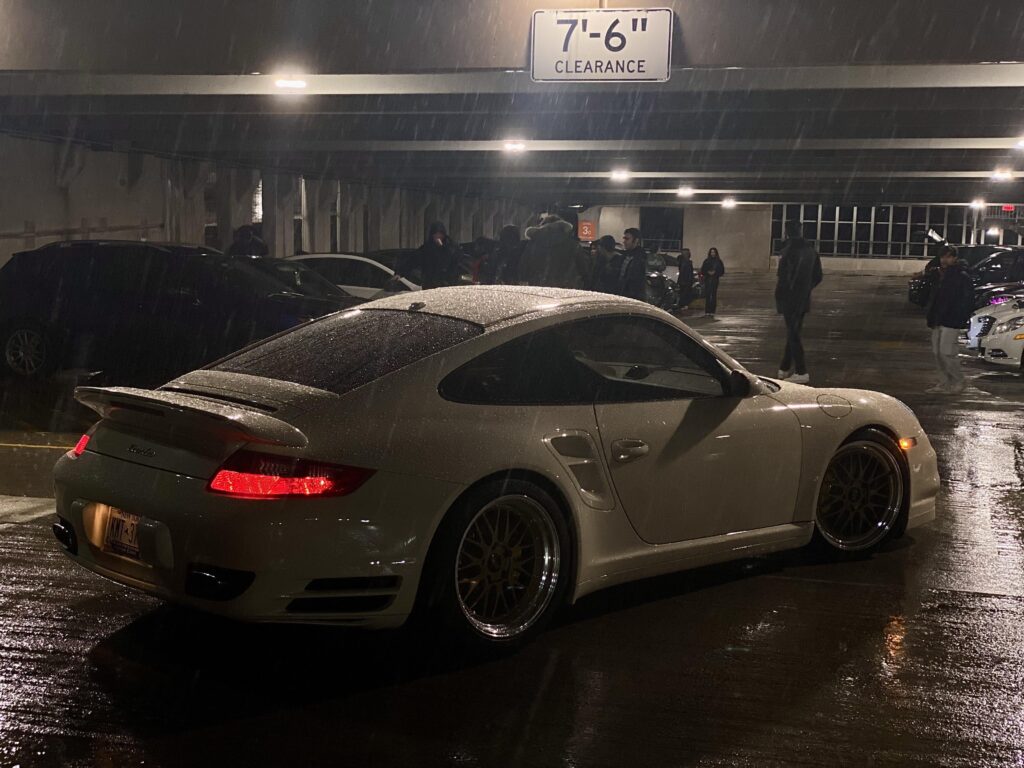 Nothing like a 997 Turbo in the rain
