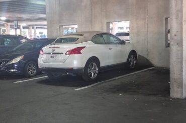 [Nissan murano crosscabriolet] in a mall in huntsville, al