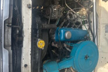 Datsun Station wagon 1978. Iconic 1200 cc 4 cylinders in line engine