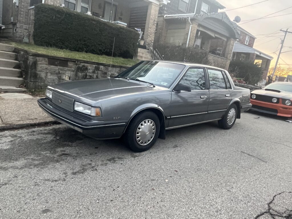 Spotted this mint condition [Chevrolet Celebrity] near my grandparents house today