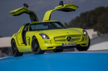 Mercedes Benz SLS AMG Electricdrive. Would you consider this as the first electric supercar?