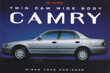 Twin Cam Wide Body Camry the official car of?