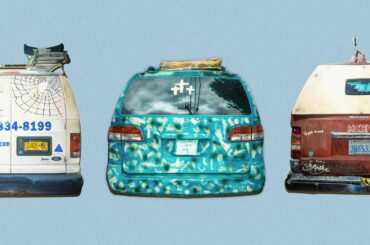 When the Back of a Van Is a Work of Art