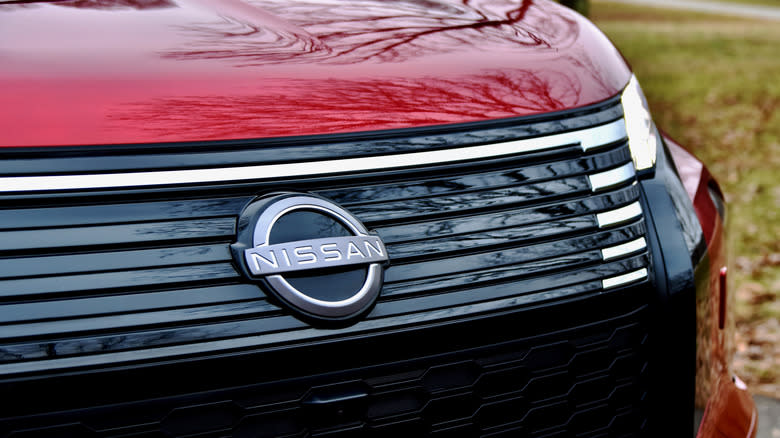 2026 Nissan Rogue Plug-In Hybrid badge.