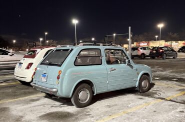Parked next to a Fiat 500 at a Home Depot. Thought for sure Mr. Regular bought another one.