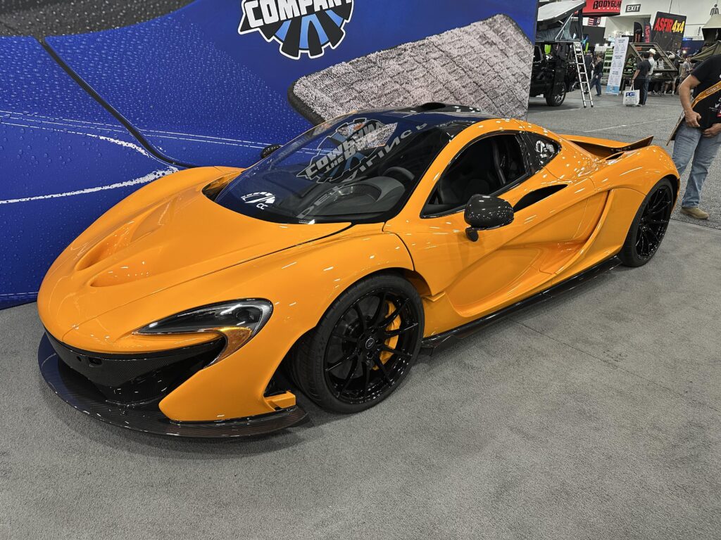 A hurricane damaged [McLaren P1] that is being rebuilt by YouTuber Tavarish
