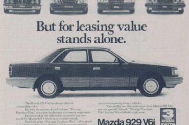 Mazda 929 V6i official car of?