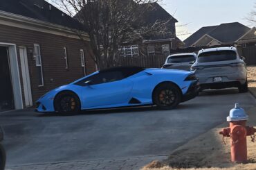 My neighbor's new [Lambo unknown]!