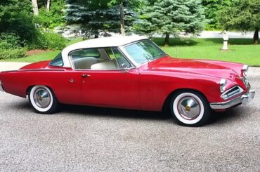 1953 Studebaker Starliner coupe. American Car with the European look.