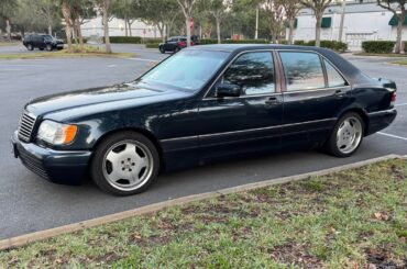 A gem of a S [ Mercedes S 600 ] a true cool S..and those wheels ) great looking paint and shape