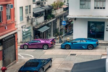Miura, SE30 Diablo, Murciélago in Hong Kong