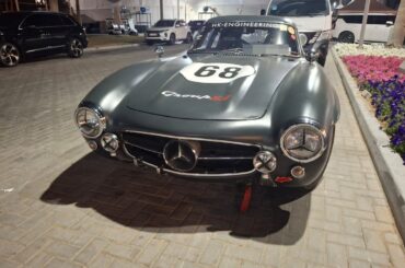 Did not expect to run into a gullwing irl [Mercedes-Benz 300 SL W198]