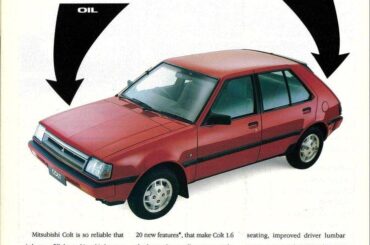 Mitsubishi Colt the official car of?