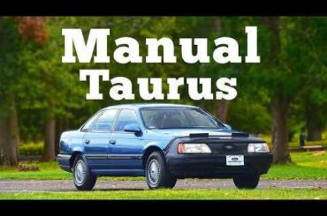 Regular Car Reviews - 1986 Ford Taurus MT5: Regular Car Reviews