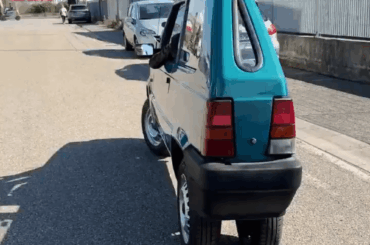 the 50 cm wide Fiat Panda: Italy’s tiniest car invention.