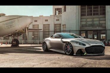 Bagged Aston Martin DBS Superleggera | Ferrada Wheels FR10