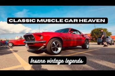 Vintage car show from Canada