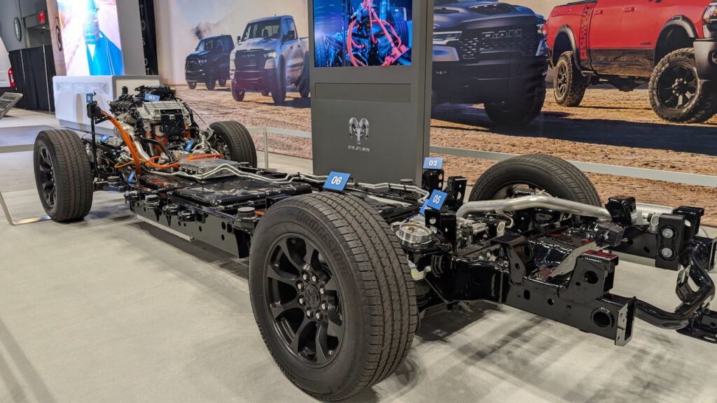 Ram 1500 Ramcharger chassis
