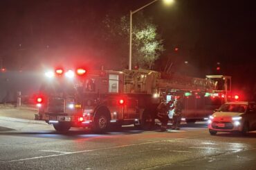 Firefighters respond to blaze at Tesla facility