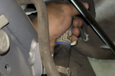 Axle slop after negative camber/coilover install