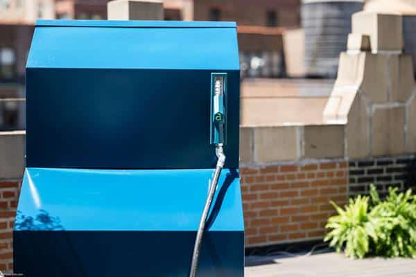 A Side View Of Aircela’s Machine With Its Integrated Fuel Nozzle