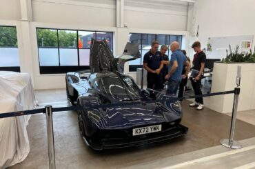 [multi] Aston Valkyrie and its designer at Red Bull. Bonus: Newey’s Miura.