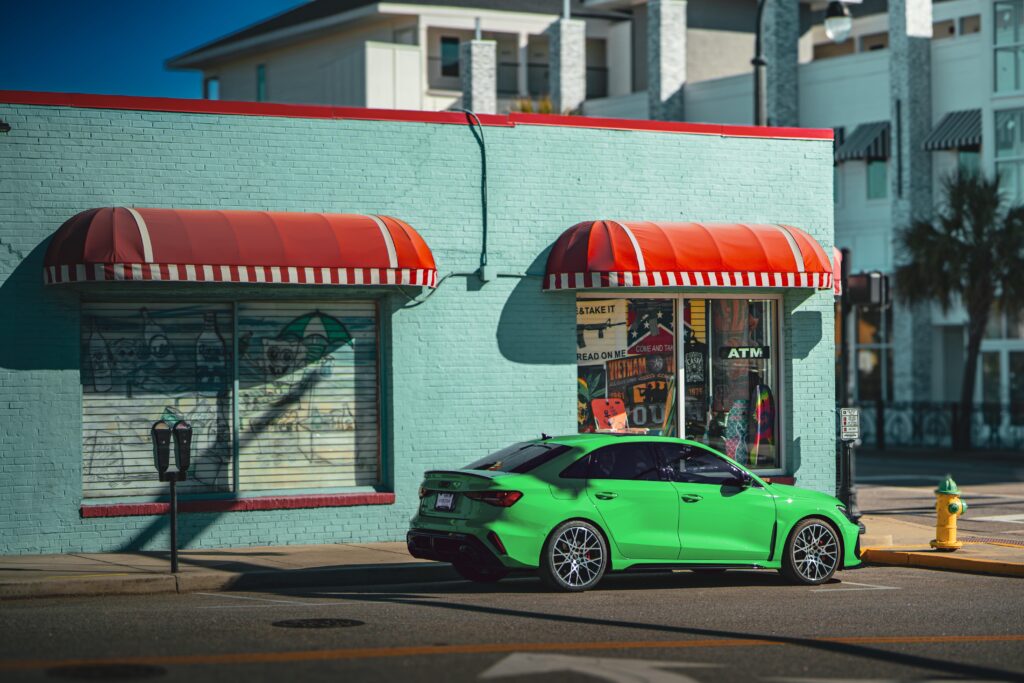 [6000x4000] 2025 Audi RS3 Kyalami Green