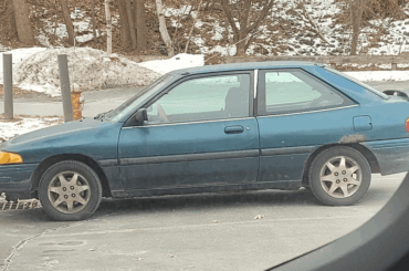 Saw this relic of a regular car the other day, can't believe it hasn't rotted into the ground yet