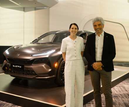 Amanda Cline Max Trontini Lotus CEO Eletre Carbon