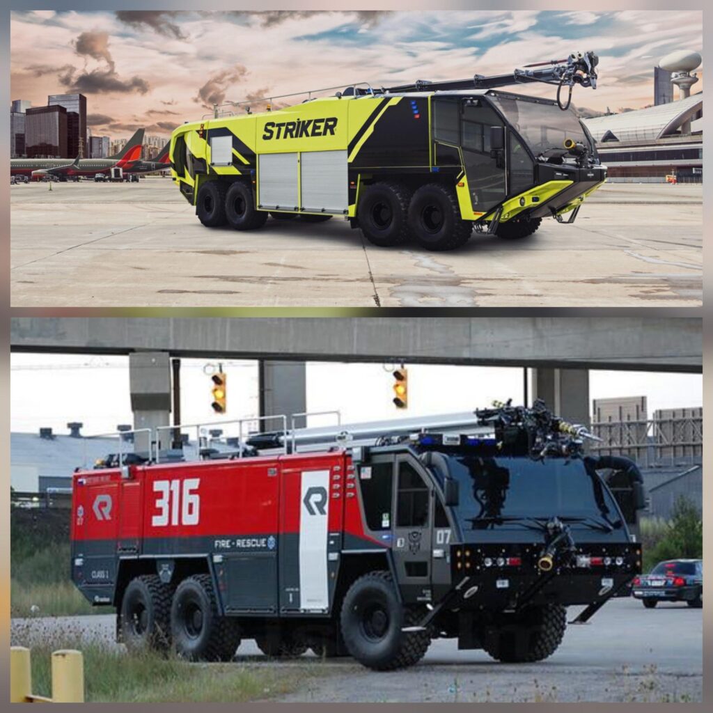 Oshkosh Striker or Rosenbauer Panther?