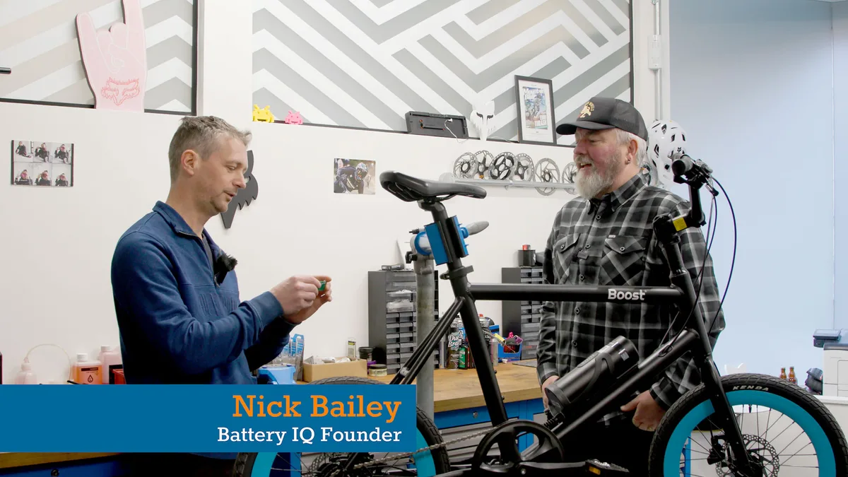 Battery IQ inventor Nick Bailey