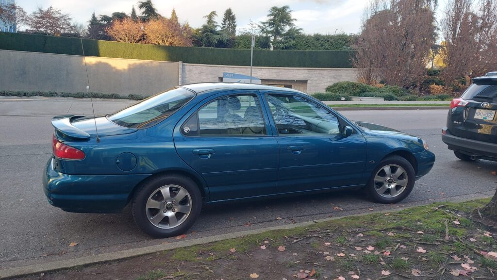A clean mercury mystique. Haven't seen one that was still running in 15 years.