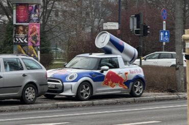 [Red Bull mini cooper] spotted in Krakow, Poland
