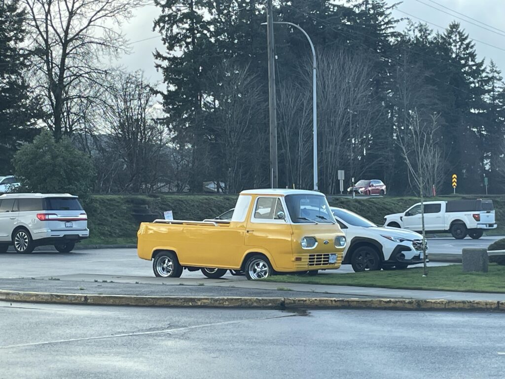 Not sure how rare these are but it was love at first sight [ford econoline]