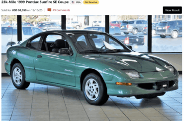 Update on the Pontiac Sunfire market